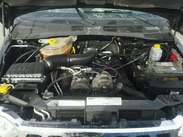 1J4GL58K87W615227 - 2007 JEEP LIBERTY LI BLACK photo 7