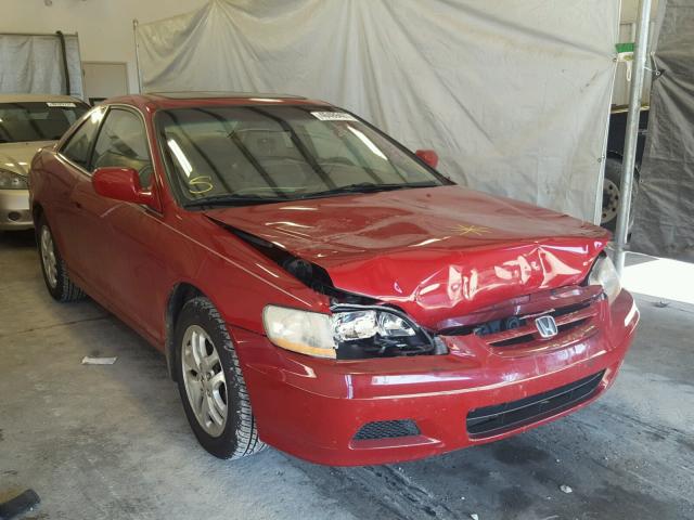 1HGCG22541A011903 - 2001 HONDA ACCORD EX RED photo 1