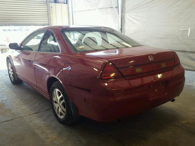 1HGCG22541A011903 - 2001 HONDA ACCORD EX RED photo 3