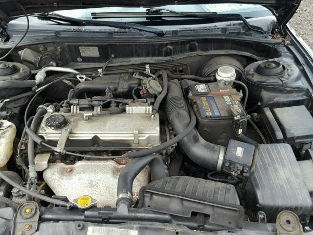 4A3AA46G53E079523 - 2003 MITSUBISHI GALANT ES BLACK photo 7