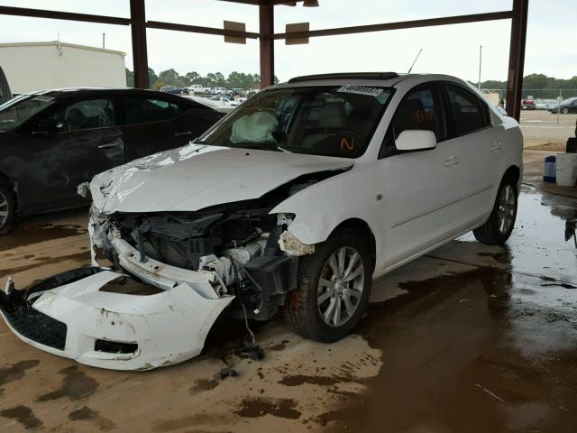 JM1BK32F071654510 - 2007 MAZDA 3 WHITE photo 2