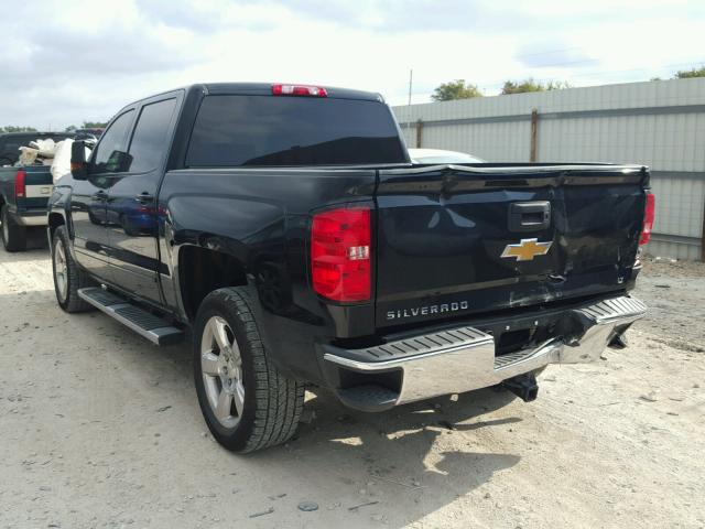 3GCUCREC6HG201604 - 2017 CHEVROLET SILVERADO BLACK photo 3