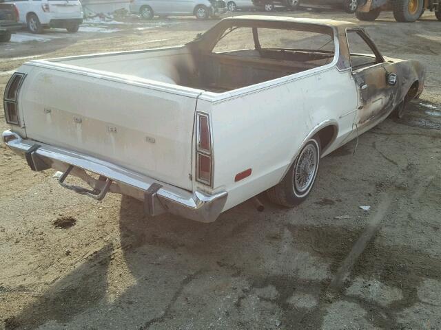 9H47F152393 - 1979 FORD RANCHERO WHITE photo 4