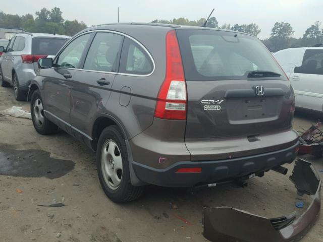 3CZRE38399G702118 - 2009 HONDA CR-V BROWN photo 3