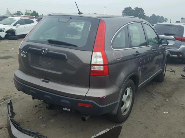 3CZRE38399G702118 - 2009 HONDA CR-V BROWN photo 4