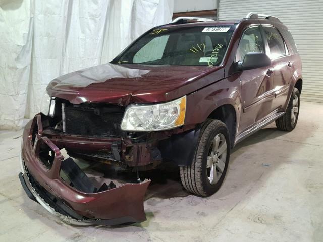 2CKDL63F476014554 - 2007 PONTIAC TORRENT RED photo 2