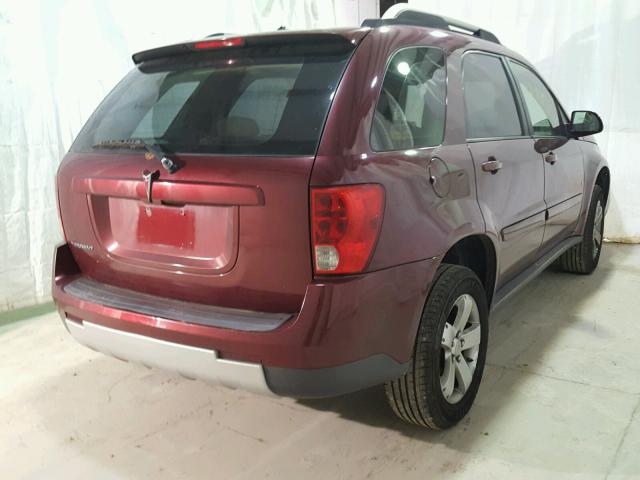 2CKDL63F476014554 - 2007 PONTIAC TORRENT RED photo 4