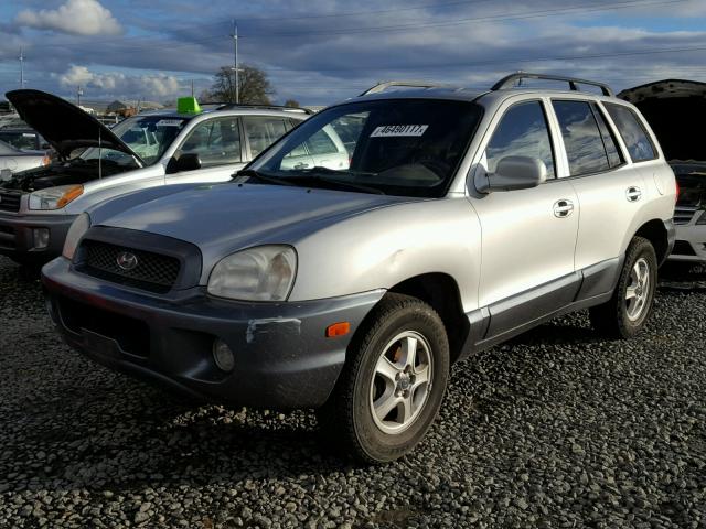 KM8SC13D93U511705 - 2003 HYUNDAI SANTA FE G SILVER photo 2