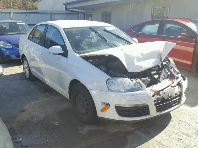 3VWJZ7AJ6AM019626 - 2010 VOLKSWAGEN JETTA S WHITE photo 1