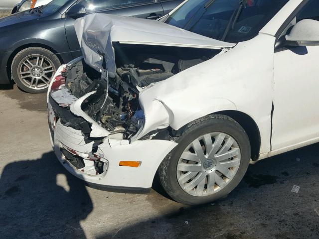 3VWJZ7AJ6AM019626 - 2010 VOLKSWAGEN JETTA S Ağ foto 9