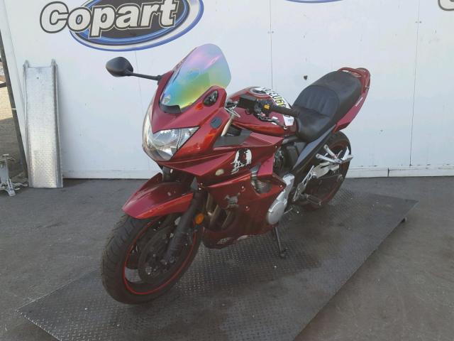 JS1GW72A672100611 - 2007 SUZUKI GSF1250 S RED photo 2