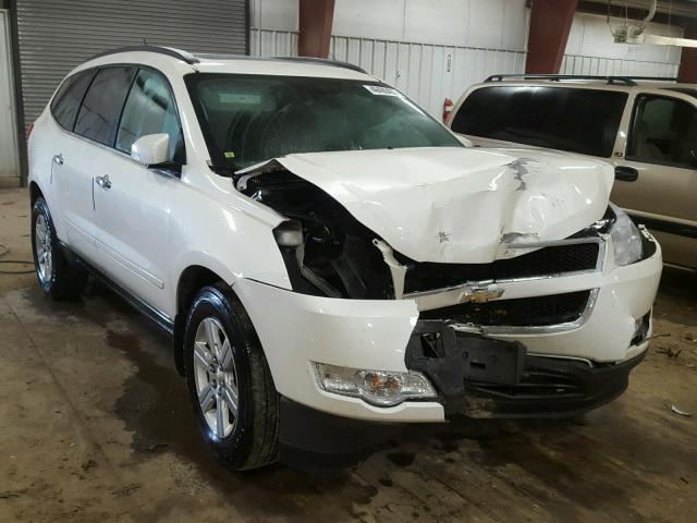 1GNKVJED6BJ366948 - 2011 CHEVROLET TRAVERSE L WHITE photo 1