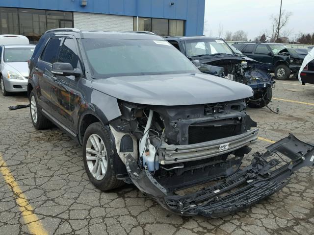 1FM5K7D88GGA17537 - 2016 FORD EXPLORER X BLACK photo 1