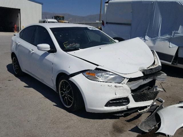 1C3CDFBA4DD131428 - 2013 DODGE DART SXT WHITE photo 1