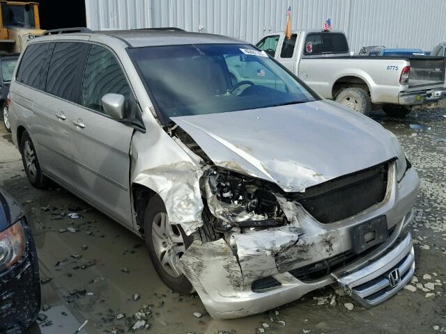 5FNRL38436B409031 - 2006 HONDA ODYSSEY EX SILVER photo 1