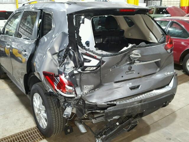 JN8AT2MV3HW273332 - 2017 NISSAN ROGUE S GRAY photo 9