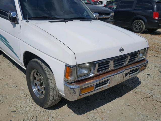 1N6SD11S9SC450294 - 1995 NISSAN TRUCK E/XE WHITE photo 9