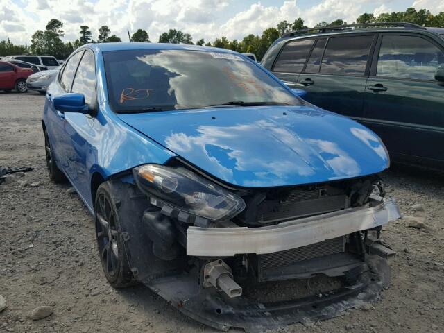 1C3CDFFA4GD819119 - 2016 DODGE DART SXT S BLUE photo 1