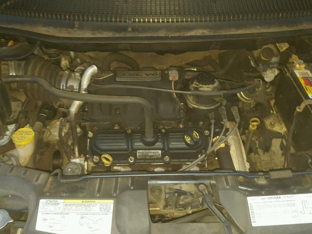 2D4GP44L97R268439 - 2007 DODGE GRAND CARA BLUE photo 7