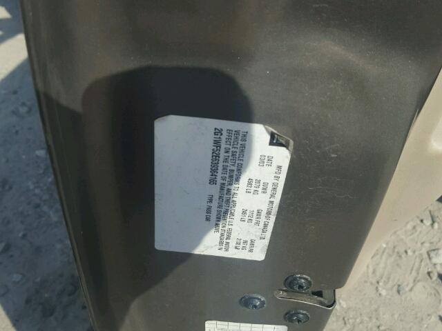 2G1WF52E639364165 - 2003 CHEVROLET IMPALA 棕色 照片 10