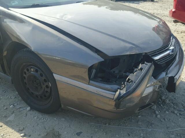 2G1WF52E639364165 - 2003 CHEVROLET IMPALA 棕色 照片 9