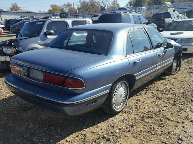 1G4HP52K7WH434643 - 1998 BUICK LESABRE CU BLUE photo 4