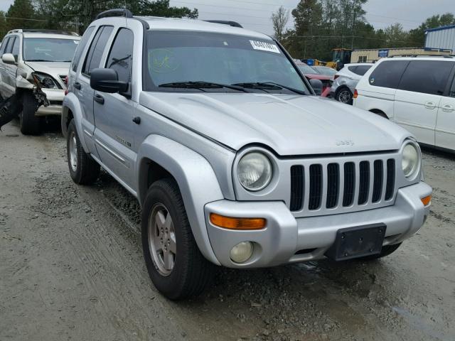 1J4GK58K03W536194 - 2003 JEEP LIBERTY LI SILVER photo 1