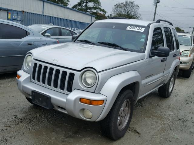 1J4GK58K03W536194 - 2003 JEEP LIBERTY LI SILVER photo 2