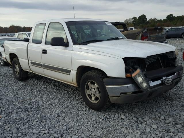 1GCEC19X64Z173574 - 2004 CHEVROLET SILVERADO WHITE photo 1