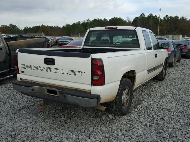 1GCEC19X64Z173574 - 2004 CHEVROLET SILVERADO WHITE photo 4