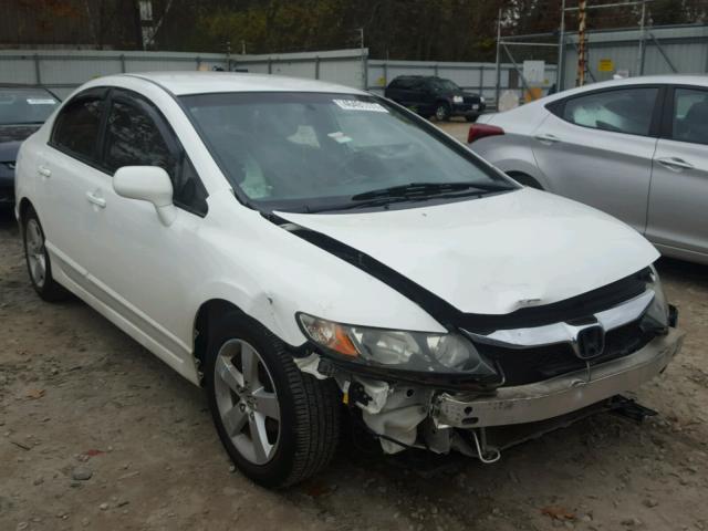 2HGFA16549H544057 - 2009 HONDA CIVIC LX WHITE photo 1