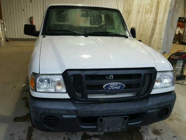 1FTKR1AD9BPA67969 - 2011 FORD RANGER WHITE photo 9