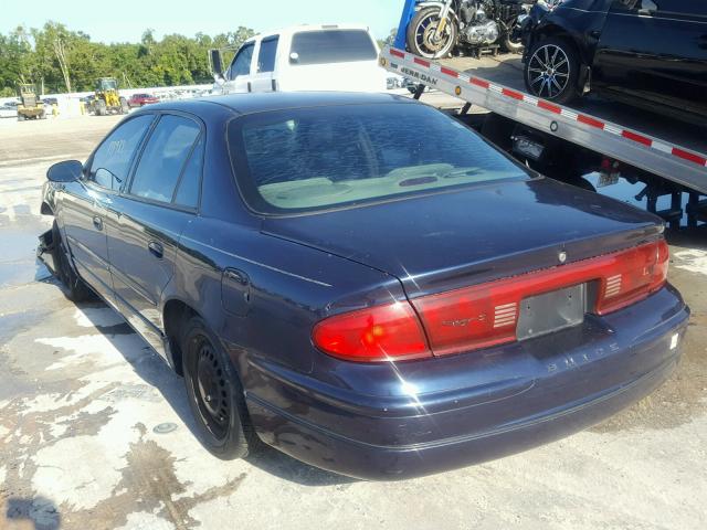 2G4WB52K431287847 - 2003 BUICK REGAL LS BLUE photo 3