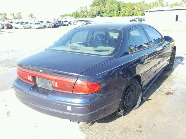 2G4WB52K431287847 - 2003 BUICK REGAL LS BLUE photo 4