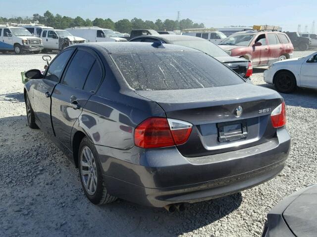 WBAVB13556KX67480 - 2006 BMW 325 I BLUE photo 3