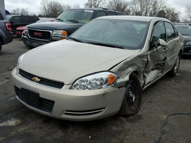 2G1WB58KX81287721 - 2008 CHEVROLET IMPALA LS TAN photo 2