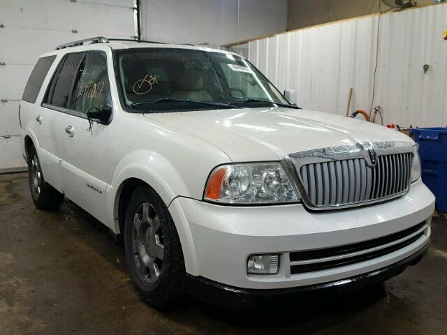 5LMFU28546LJ05862 - 2006 LINCOLN NAVIGATOR WHITE photo 1