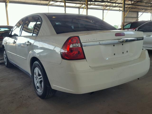 1G1ZS58F98F101028 - 2008 CHEVROLET MALIBU LS WHITE photo 3