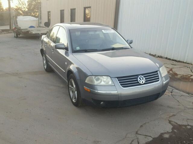 WVWTH63B94P109401 - 2004 VOLKSWAGEN PASSAT GLX GRAY photo 1