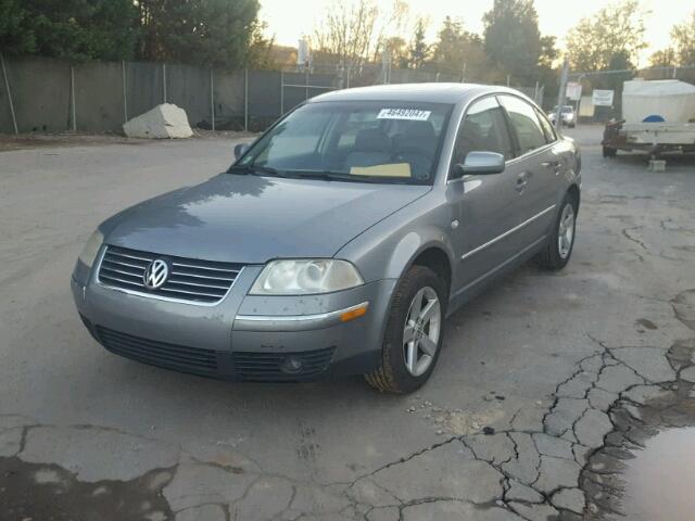 WVWTH63B94P109401 - 2004 VOLKSWAGEN PASSAT GLX GRAY photo 2