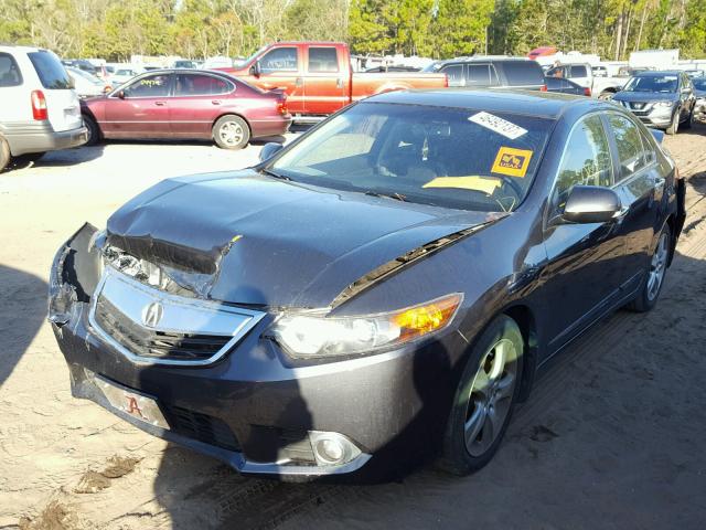 JH4CU2F61DC001993 - 2013 ACURA TSX TECH GRAY photo 2