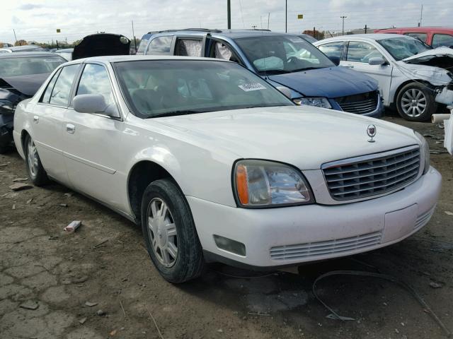 1G6KD54Y15U267984 - 2005 CADILLAC DEVILLE WHITE photo 1