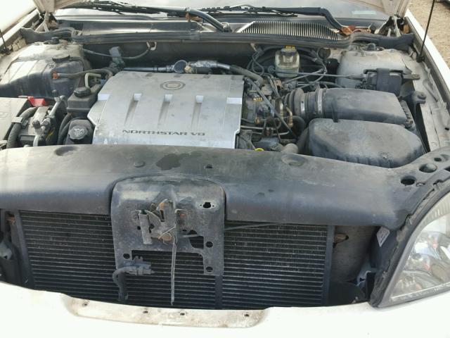 1G6KD54Y15U267984 - 2005 CADILLAC DEVILLE WHITE photo 7