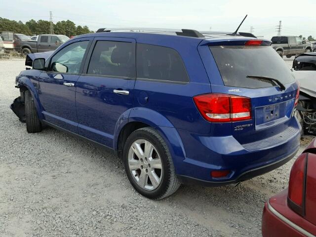 3C4PDDDG5CT297551 - 2012 DODGE JOURNEY CR BLUE photo 3