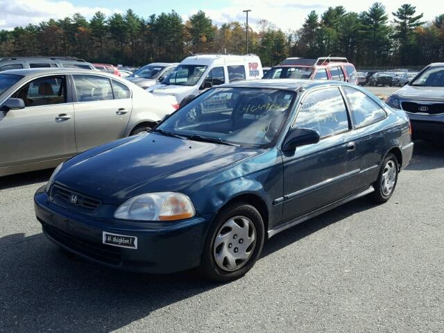 1HGEJ8242VL078160 - 1997 HONDA CIVIC BLUE photo 2