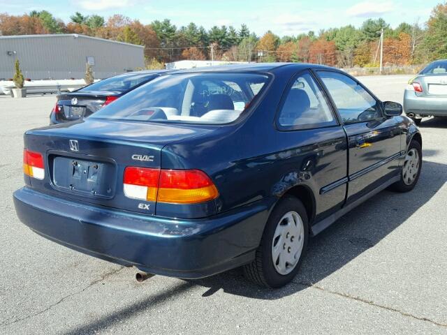 1HGEJ8242VL078160 - 1997 HONDA CIVIC BLUE photo 4