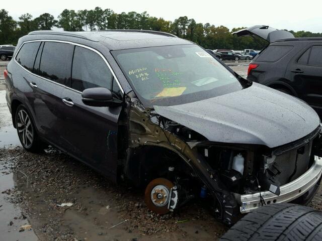 5FNYF6H00JB024116 - 2018 HONDA PILOT ELIT GRAY photo 1