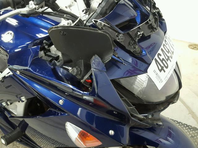 JYARP15E2CA007877 - 2012 YAMAHA FJR1300 BLUE photo 12