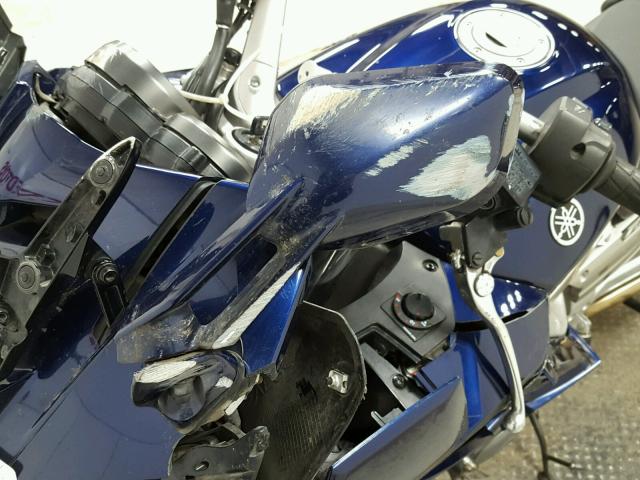 JYARP15E2CA007877 - 2012 YAMAHA FJR1300 BLUE photo 13