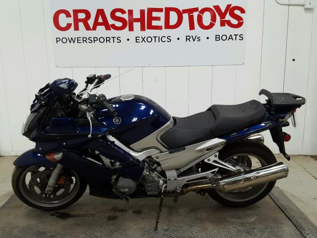 JYARP15E2CA007877 - 2012 YAMAHA FJR1300 BLUE photo 3